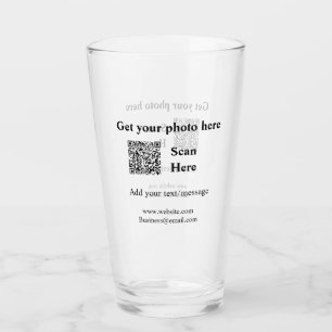 Verre Obtenez votre photo scan QR ajouter l'adresse e-ma