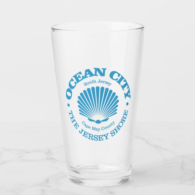 Verre Ocean City NJ (coquillage) (Devant)