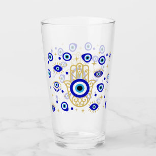 Verre Oeil malin de Hamsa