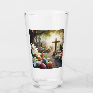 Verre OEuf de Pâques/Lilly