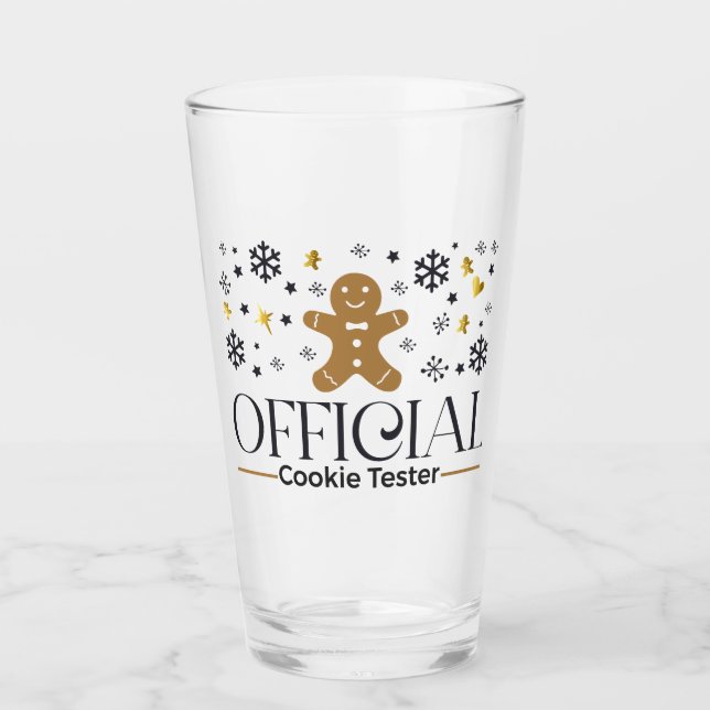 Verre officiel de Tester de Cookie (Devant)