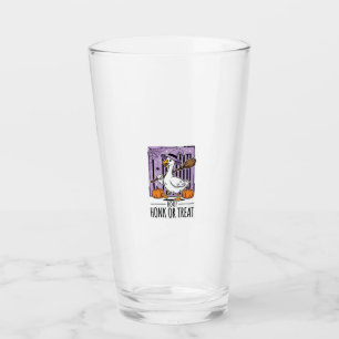 Verre Oie de sorcière de Halloween Honk ou Treat
