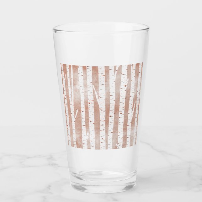 Verre Oiseaux illustrés (Devant)