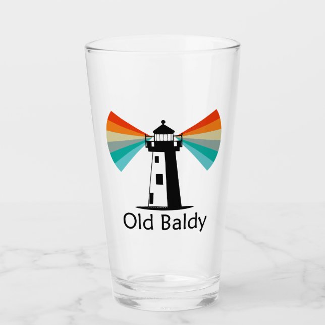 Verre Old Baldy Lighthouse Rainbow (Devant)