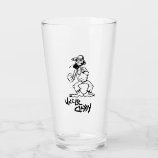Verre Oncle Daddy Beer Glass Hillbilly Redneck