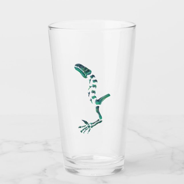 Verre Opal Iguanodon Dinosaur (Devant)
