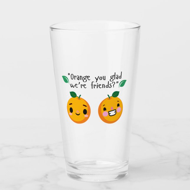 VERRE ORANGE QUOTE (Devant)