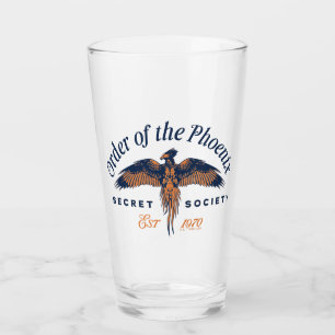 Verre ORDRE DE PHOENIX Secret Society Graphic