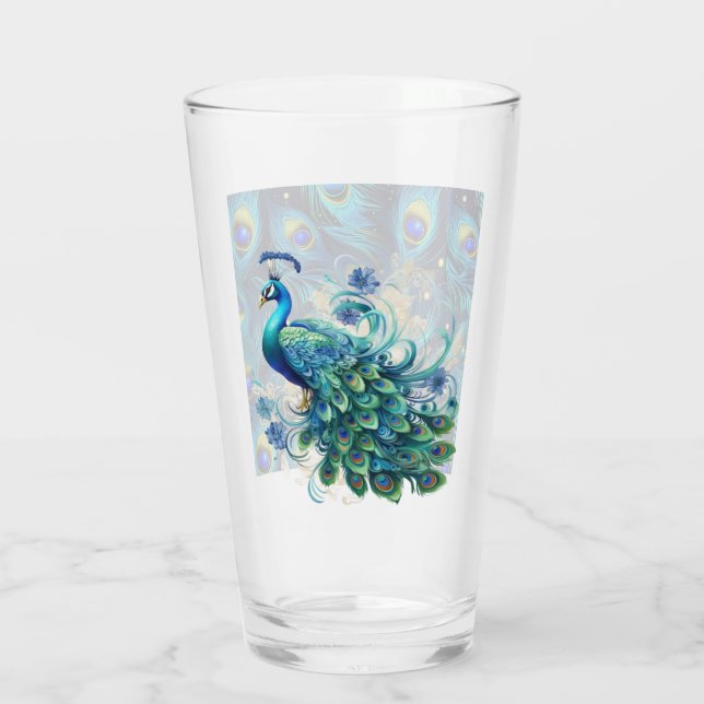 Verre Orgueil de paon (Dos)