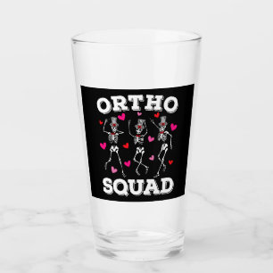 Verre Ortho Squad Dansant Squelette Valentine Boire