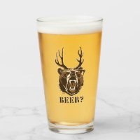 Ours, cerfs communs ou bière
