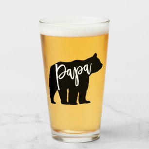 Verre Ours de papa personnalisé