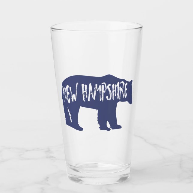 Verre Ours du New Hampshire (Devant)
