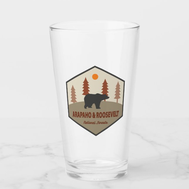 Verre Ours Forestier National Arapaho Et Roosevelt (Devant)