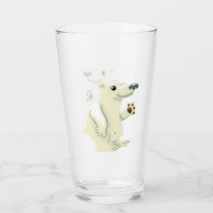 Verre Ours polaire amical