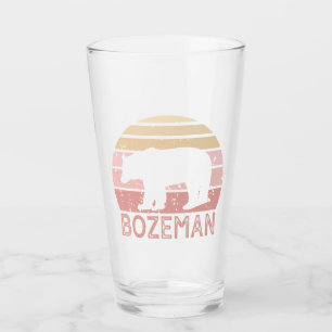 Verre Ours rétro Bozeman Montana