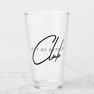 Verre Out Office Club Funny Glass for Parties & Weeke