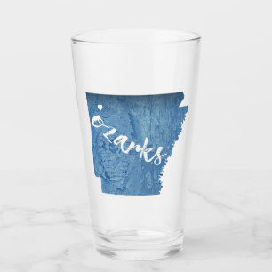Verre Ozarks, Arkansas Grain de bois