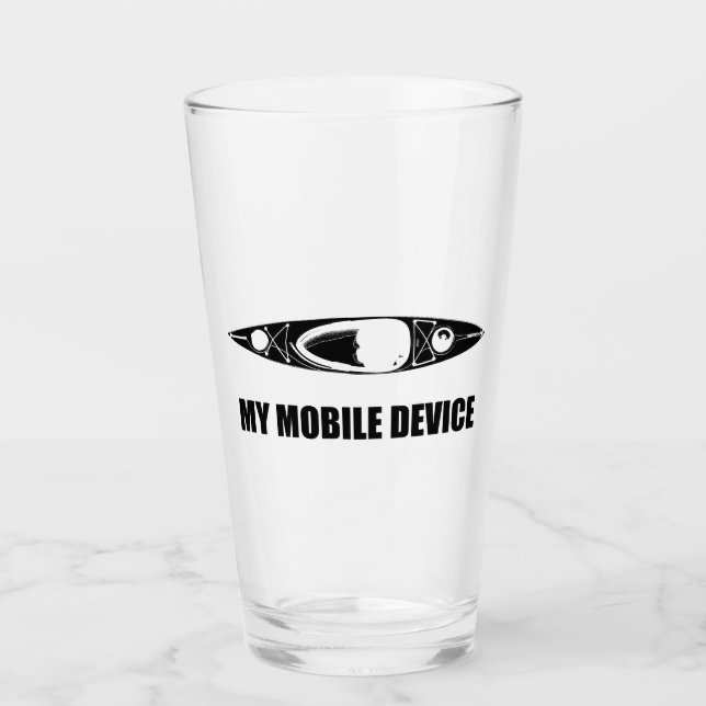 Verre Pagaie, Mon appareil mobile (Devant)