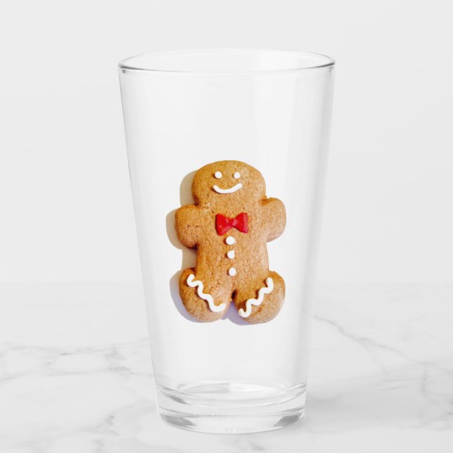 Verre Pain d'épices Homme Cookie Holiday 4Stella (Devant)