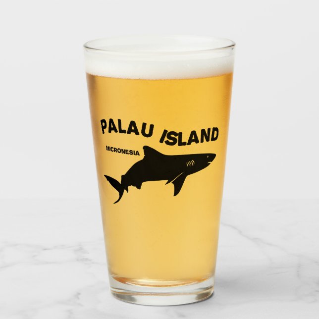 Verre Palau Island - Micronesia Shark Diving (Devant (rempli))