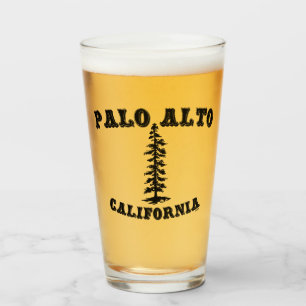 Verre Palo Alto California Beer Glass