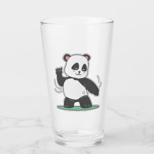 Verre Panda de danse
