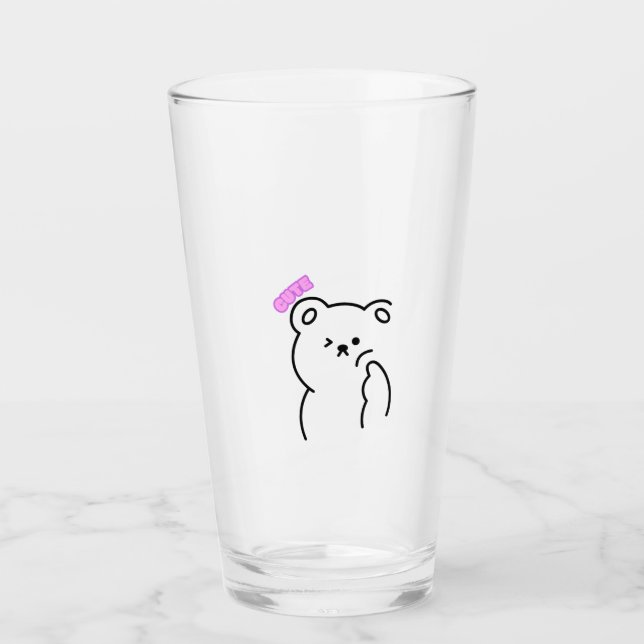 Verre Panda Mug Pensive (Devant)