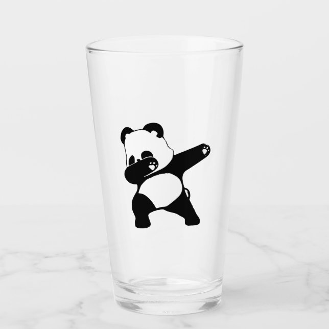 Verre Panda qui fait le dabbing  (Devant)
