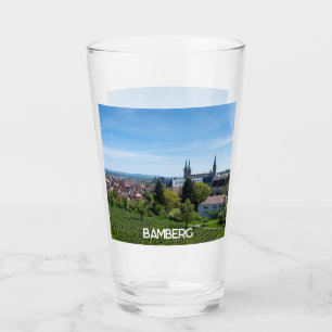 Verre Panorama de la vieille ville historique de Bamberg