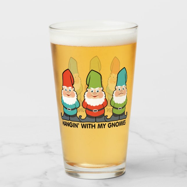 Verre Panser avec mes amis (Devant (rempli))