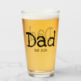 Verre Papa a établi une bière noire et blanche audacieus