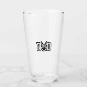 Verre Papa Berger Allemand Vintage Vector Design de T-sh