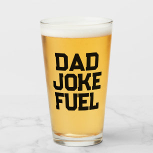 Verre Papa Joke Fuel - Bold Drôle cadeau pour les pères 