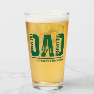 Verre Papa L'Homme Le Mythe La Légende Personnalisé