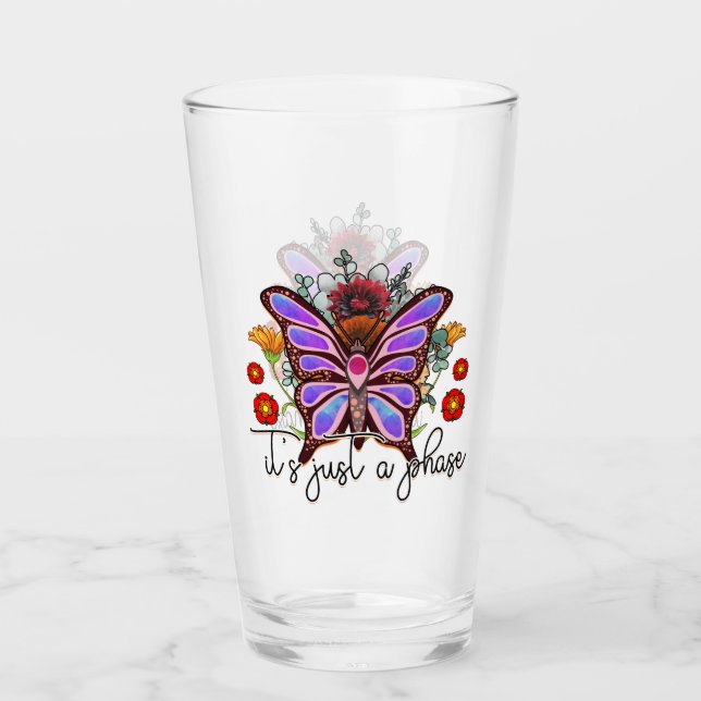 Verre Papillon C'est juste un devis de phase Inspiration (Devant)