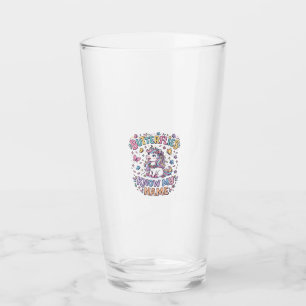 Verre Papillons Licorne Connaissent Mon Nom Charmant Art