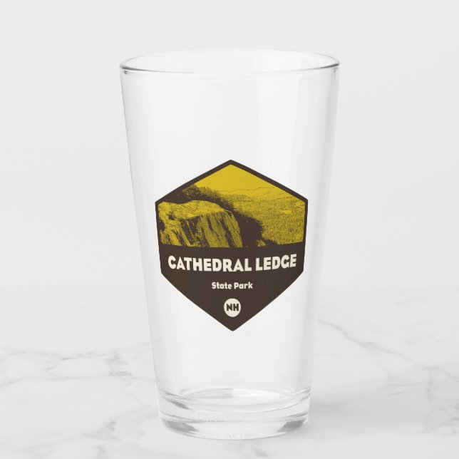 Verre Parc d'État de Cathedral Ledge New Hampshire (Devant)