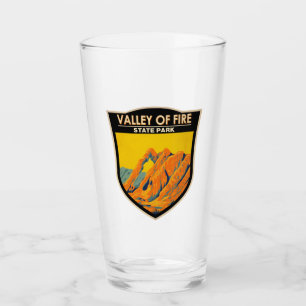 Verre Parc d'état de la vallée du Feu Nevada Vintage