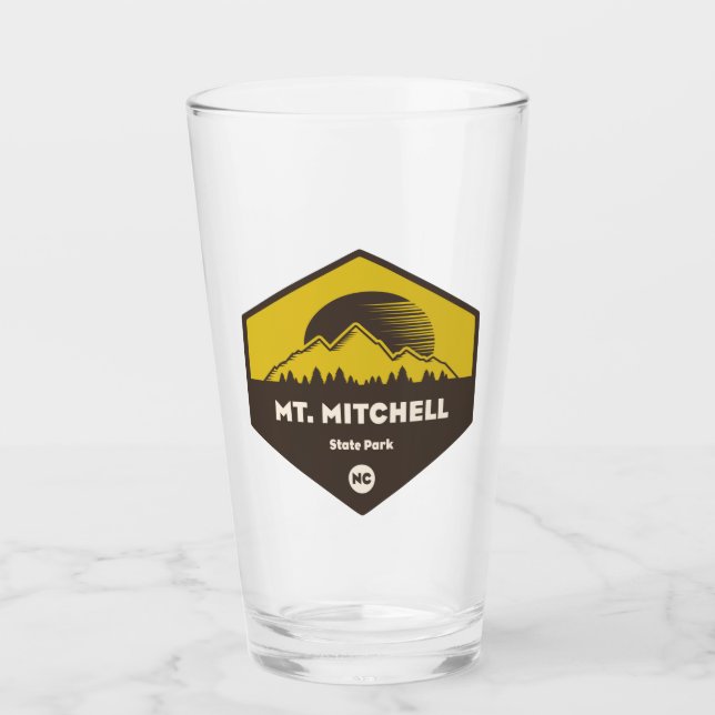 Verre Parc d'état du Mont Mitchell (Devant)