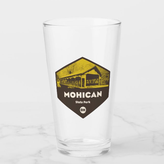 Verre Parc d'État Mohican Ohio (Devant)
