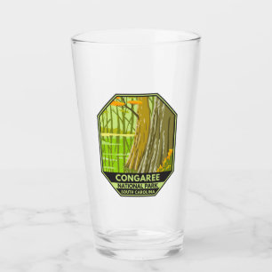Verre Parc national de Congaree Caroline du Sud Rétro
