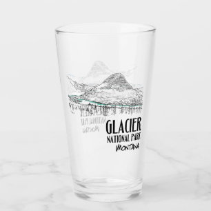 Verre Parc national de Glacier Hidden Lake Montana