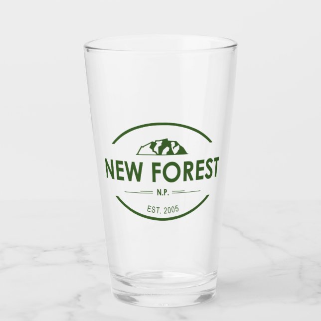 Verre Parc national de la Nouvelle-Forêt (Devant)