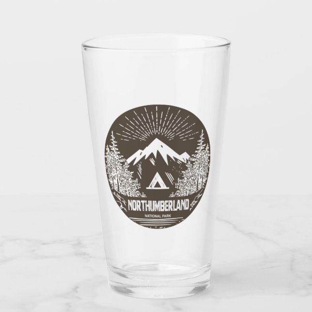 Verre Parc national de Northumberland (Devant)