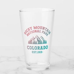Verre Parc national de Rocky Mountain Colorado USA Dégra