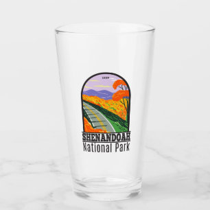 Verre Parc national de Shenandoah Skyline Drive Virginie