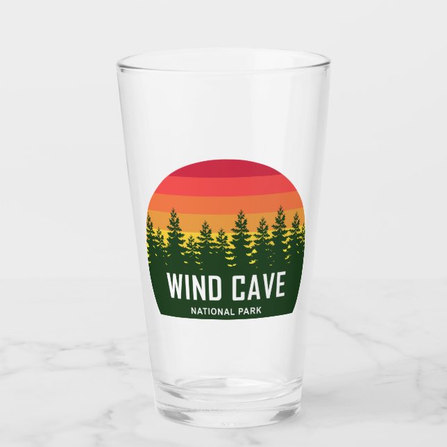 Verre Parc national de Wind Cave (Devant)