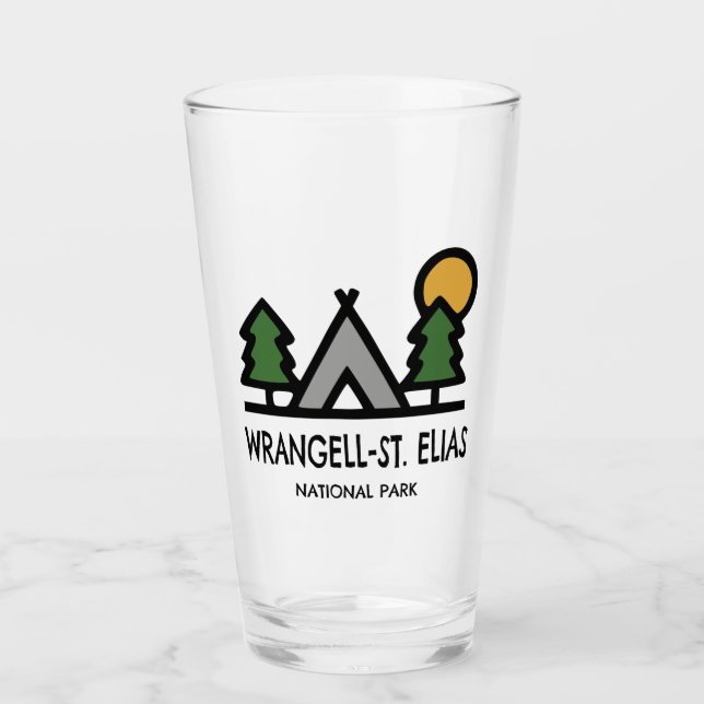 Verre Parc national de Wrangell-St. Elias (Devant)