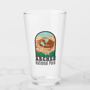 Verre Parc national des Arches Double Arche Vintage